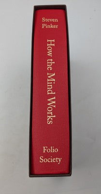How The Mind Works by Steven Pinker Folio Society Hardcover 2013 1st with case