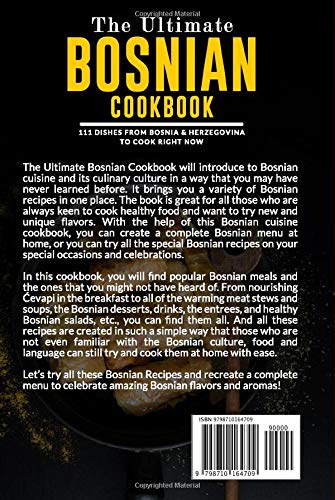 The Ultimate Bosnian Cookbook: 111 Dishes From Bosnia and Herzegovina To Cook Right Now (Balkan food)