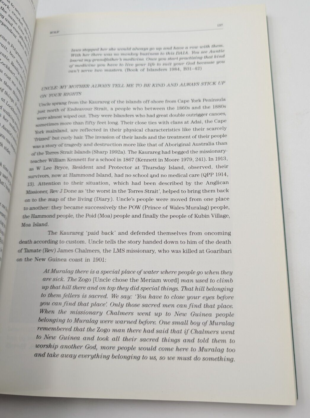 Stars of Tagai: The Torres Strait Islanders by Nonie Sharp (Paperback, 1993)