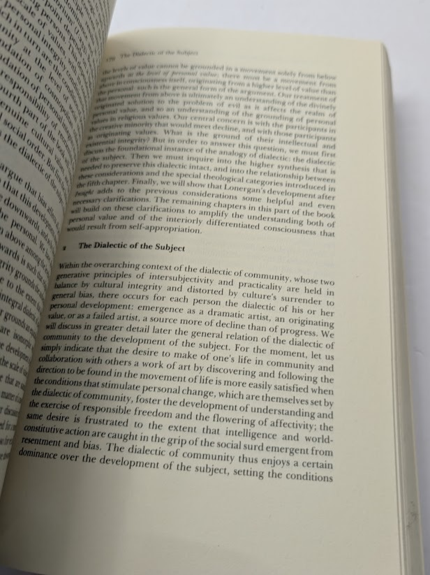 Theology and the Dialectics of History (Heritage) Robert Doran S.J. PB 1990