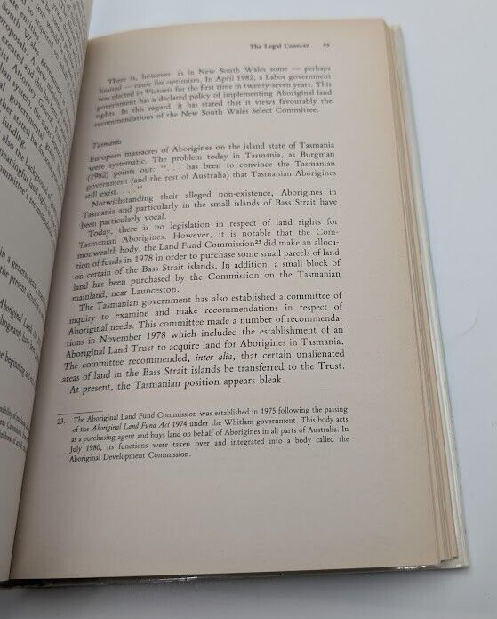 Neither Justice Nor Reason: A Legal & Anthropological Analysis of Aboriginal PB