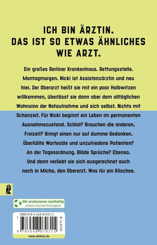 Staying Alive: Kein Arztroman by Eva Mirasol in GERMAN (Deutsch)