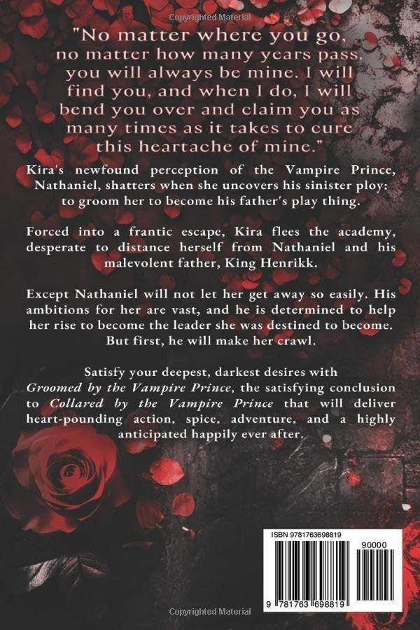SIGNED Collared by the Vampire Prince + Groomed by the Vampire Prince 2 Books