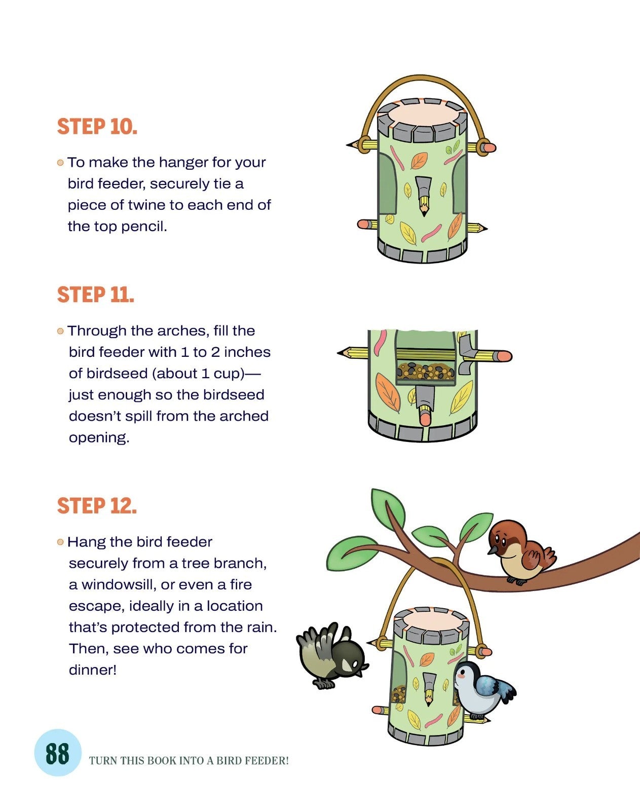 Turn This Book Into a Bird Feeder And 19 Other Activities to Explore HARDCOVER