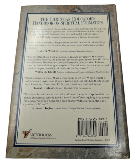 Christian Educator's Handbook on Spiritual Formation Kenneth O. Gangel HC 1994