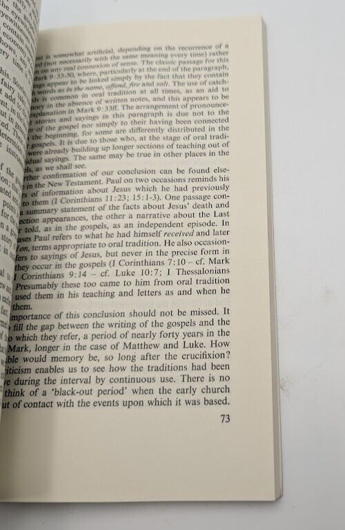 Reading the New Testament Today - An Introduction to New Testament Criticism