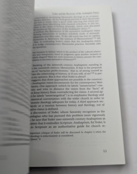 Politics of the Cross : Theology and Social Ethics of John Howard Yoder PB 2001