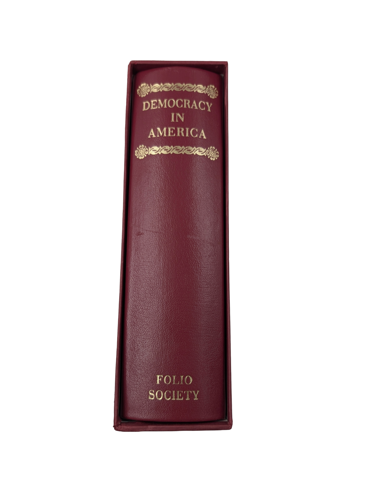 Alexis De Tocqueville Folio Society 2002 Democracy in America Hardcover in Case