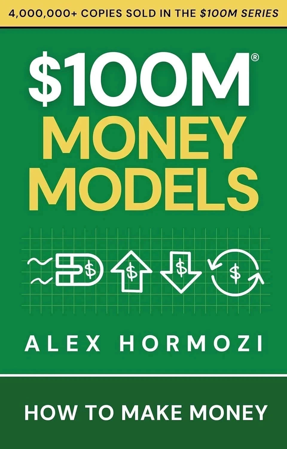 $100M Money Models : How To Make Money- Alex Hormozi HARDCOVER
