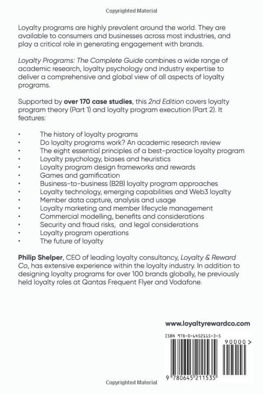 Loyalty Programs 2nd Ed The Complete Guide by Stacey Lyons Paperback Book