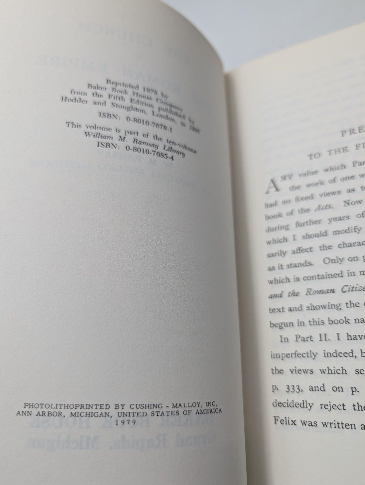WM Ramsay BUNDLE Church in the Roman Empire, St Paul Epistle Galatians Bethlehem