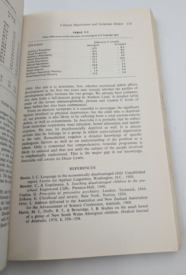 The Psychology Of Aboriginal Australians by George E. Kearney (Paperback, 1973)