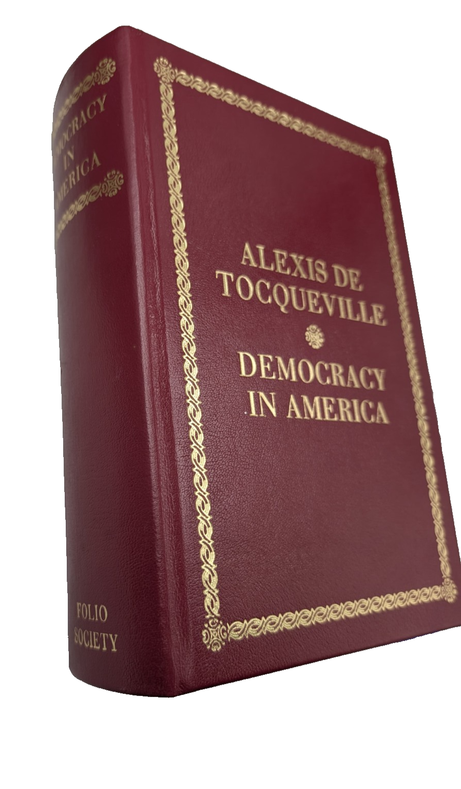 Alexis De Tocqueville Folio Society 2002 Democracy in America Hardcover in Case