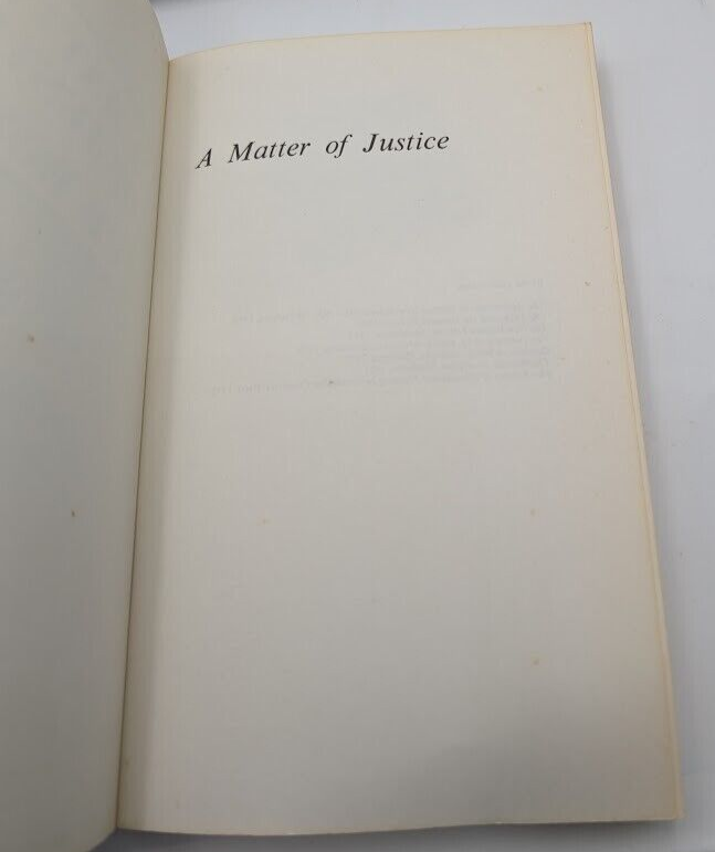 A matter of justice by CD Rowley (Paperback 1978) Aboriginal Australians History