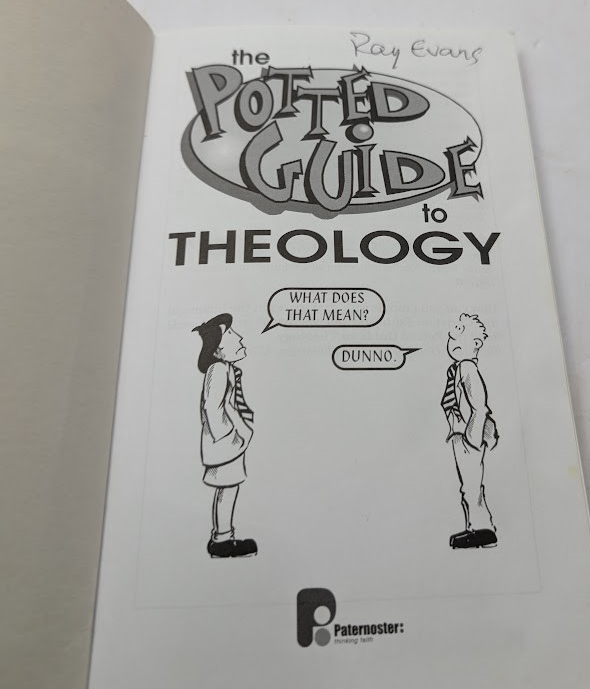 Potted Guide to Theology Steve English Tony Gray PB 1999 Christian Reference