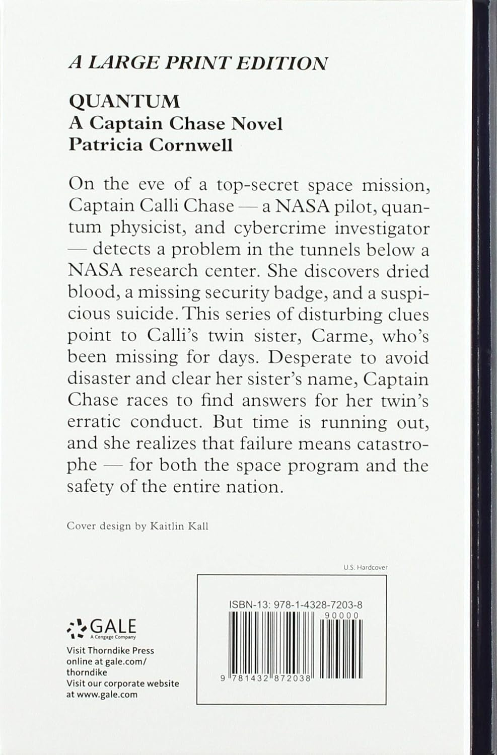 Quantum Patricia Cornwell PB 2020 Thriller Crime Mystery Fiction Suspense