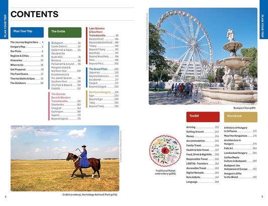 Lonely Planet Budapest and Hungary