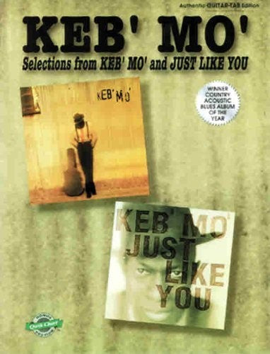 Keb' Mo' Selections Keb' Mo' Just Like You Keb Mo - Guitar TAB Qwik Charts