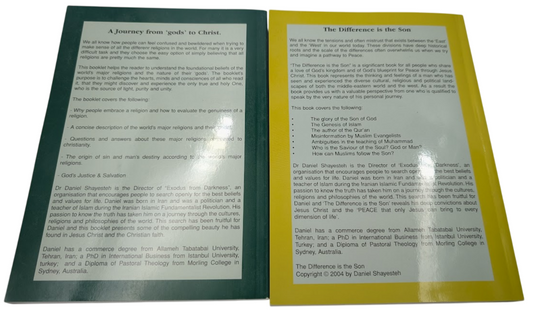 2-in-1 (Difference Is the Son + Journey From 'Gods' to Christ)