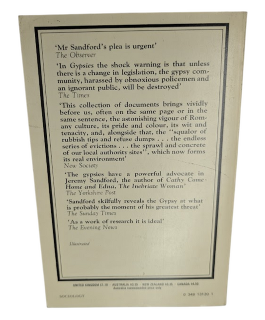 Gypsies by Jeremy Sandford (Paperback, 1975) Regional History