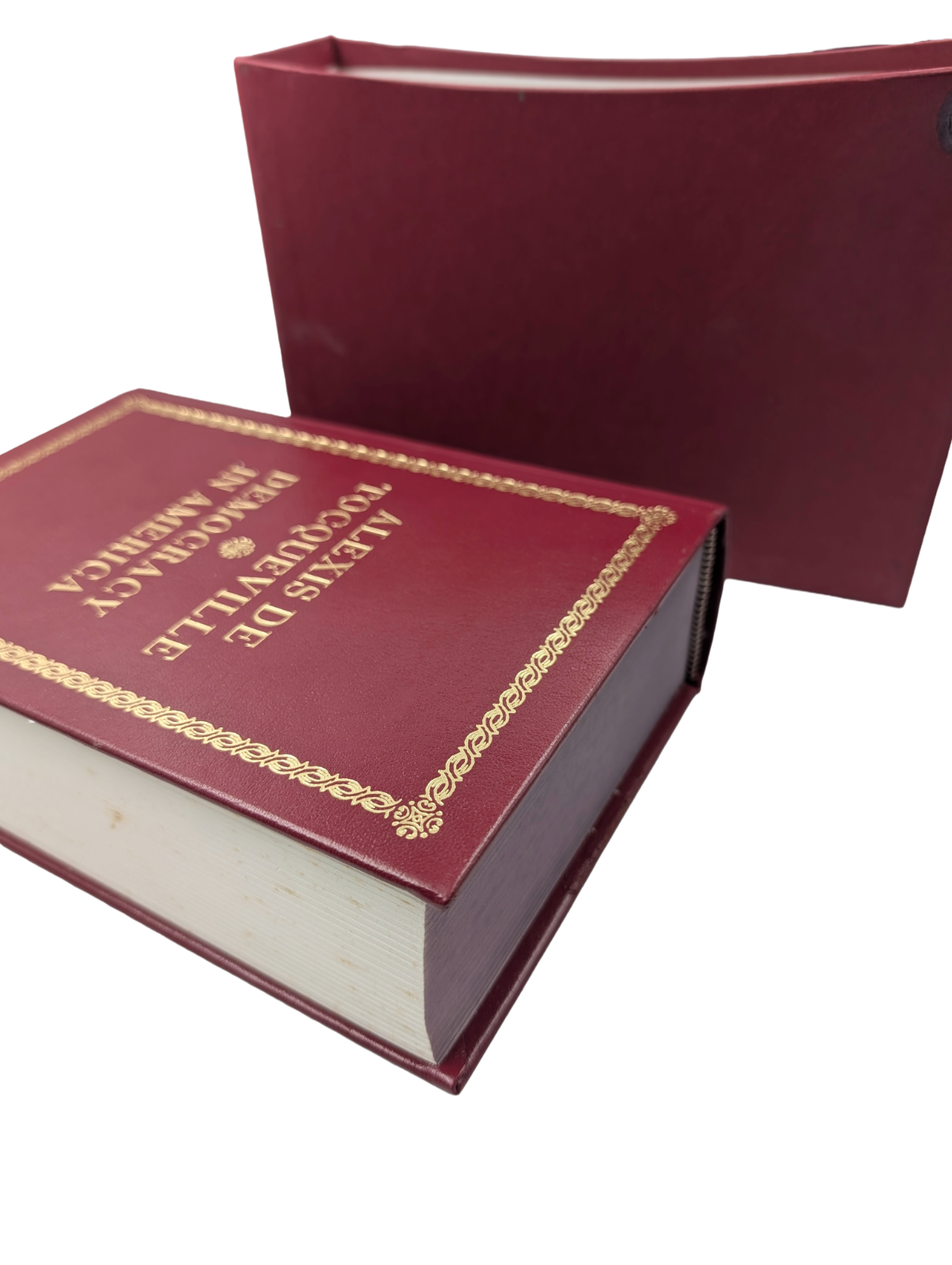 Alexis De Tocqueville Folio Society 2002 Democracy in America Hardcover in Case