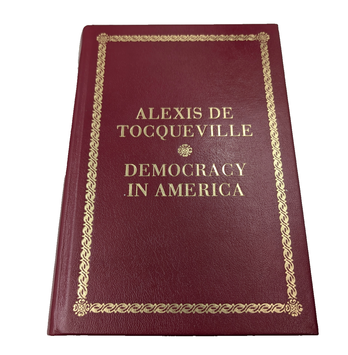 Alexis De Tocqueville Folio Society 2002 Democracy in America Hardcover in Case