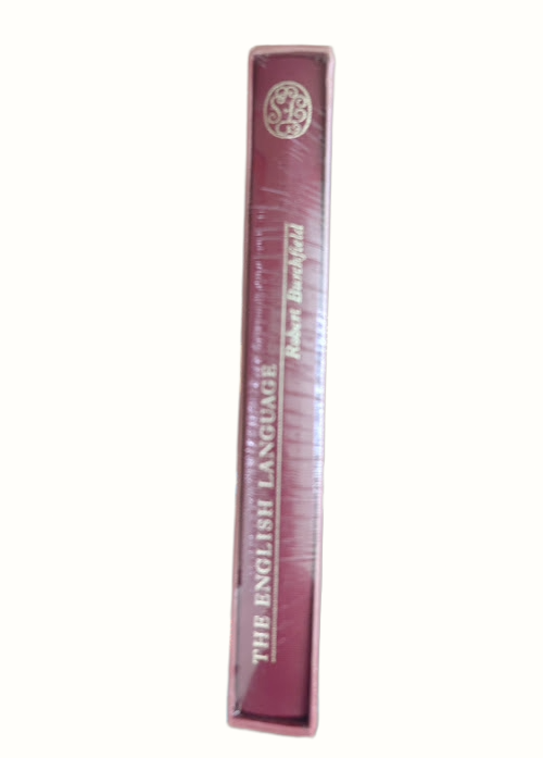 English Language Robert Burchfield Folio Society Linguistics Reference HC 2007
