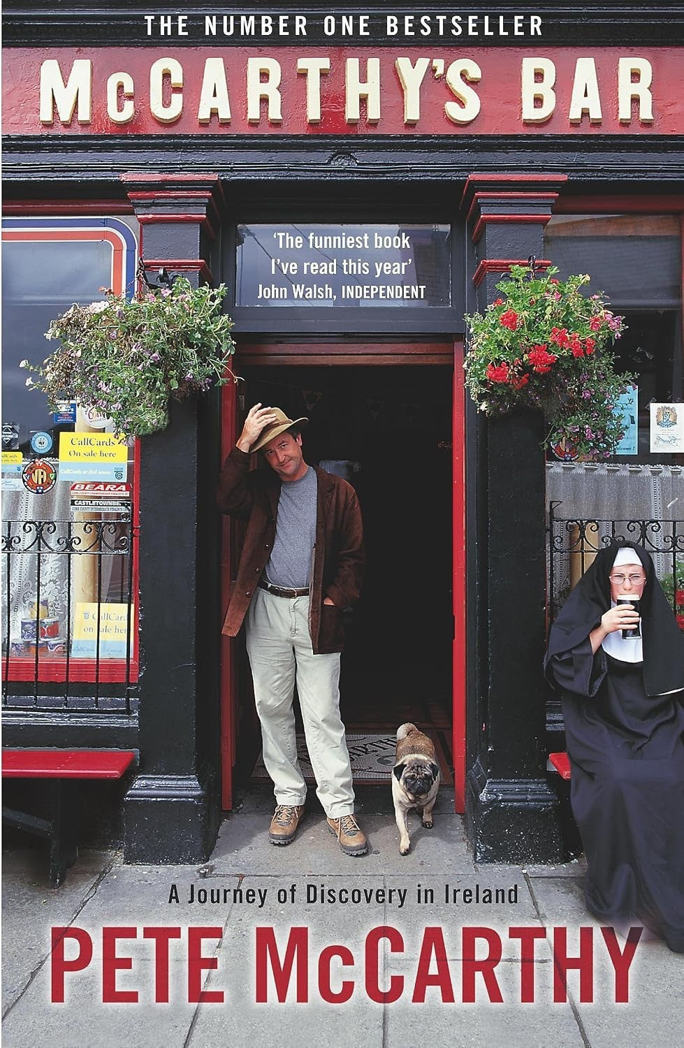 McCarthys Bar Pete McCarthy PB 2001 Ireland Travel Memoir Humor Irish Culture