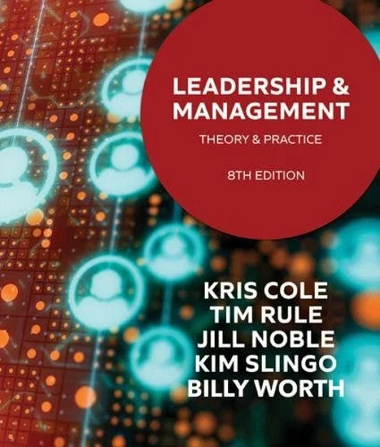 Leadership and Management: Theory and Practice 8th Edition