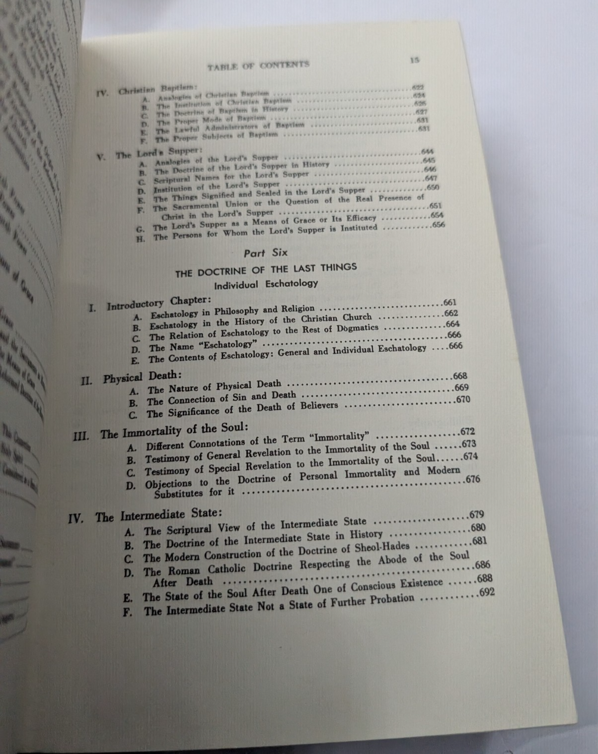 Systematic Theology by Louis Berkhof (Hardcover, 1959) Christian Theology