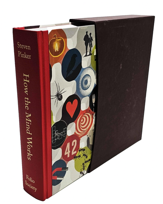 How The Mind Works by Steven Pinker Folio Society Hardcover 2013 1st with case