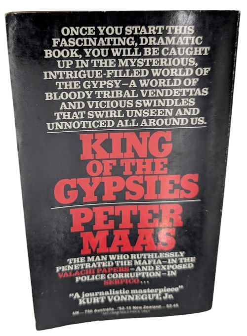 King of the Gypsies: The Incredible But True Story by Peter Maas Paperback, 1977