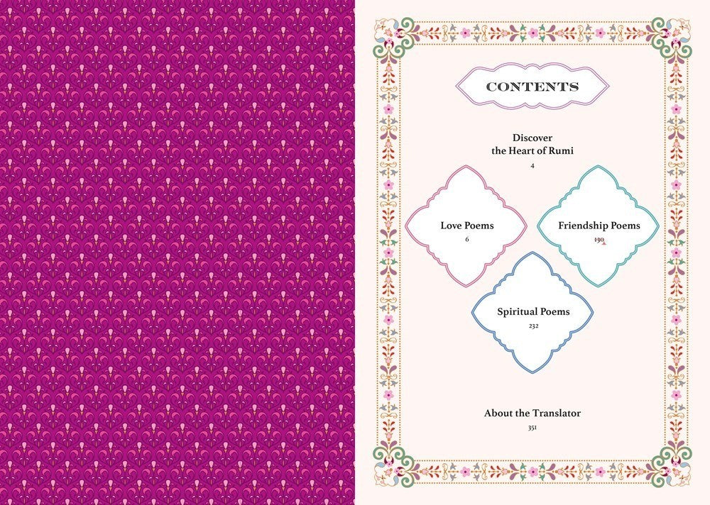 The Heart of Rumi Poems of Friendship Love & Spiritual Reflection