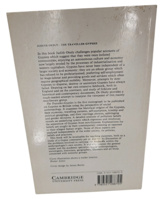 The Traveller-Gypsies: Changing Culture Series by Judith Okely (Paperback 1983)