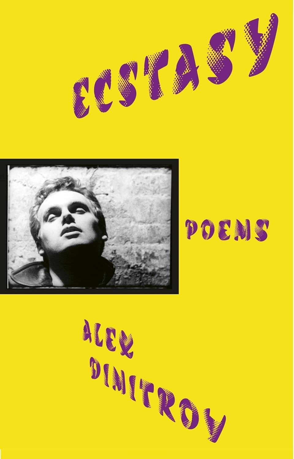 Ecstasy Alex Dimitrov Poetry Collection Contemporary Poems PB 2025 Literature