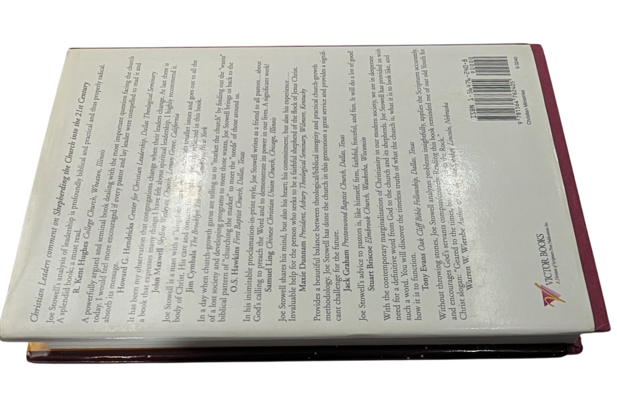 Shepherding the Church into the Twenty-First Century Joseph M. Stowell HC 1994