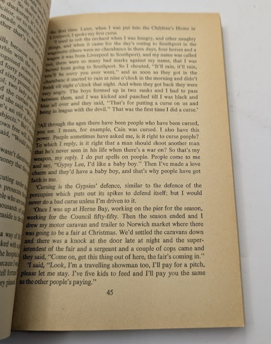 Gypsies by Jeremy Sandford Abacus Books (Paperback, 1975) Regional History
