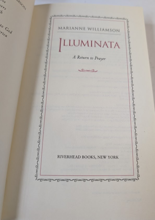 Illuminata Return Prayer by Marianne Williamson