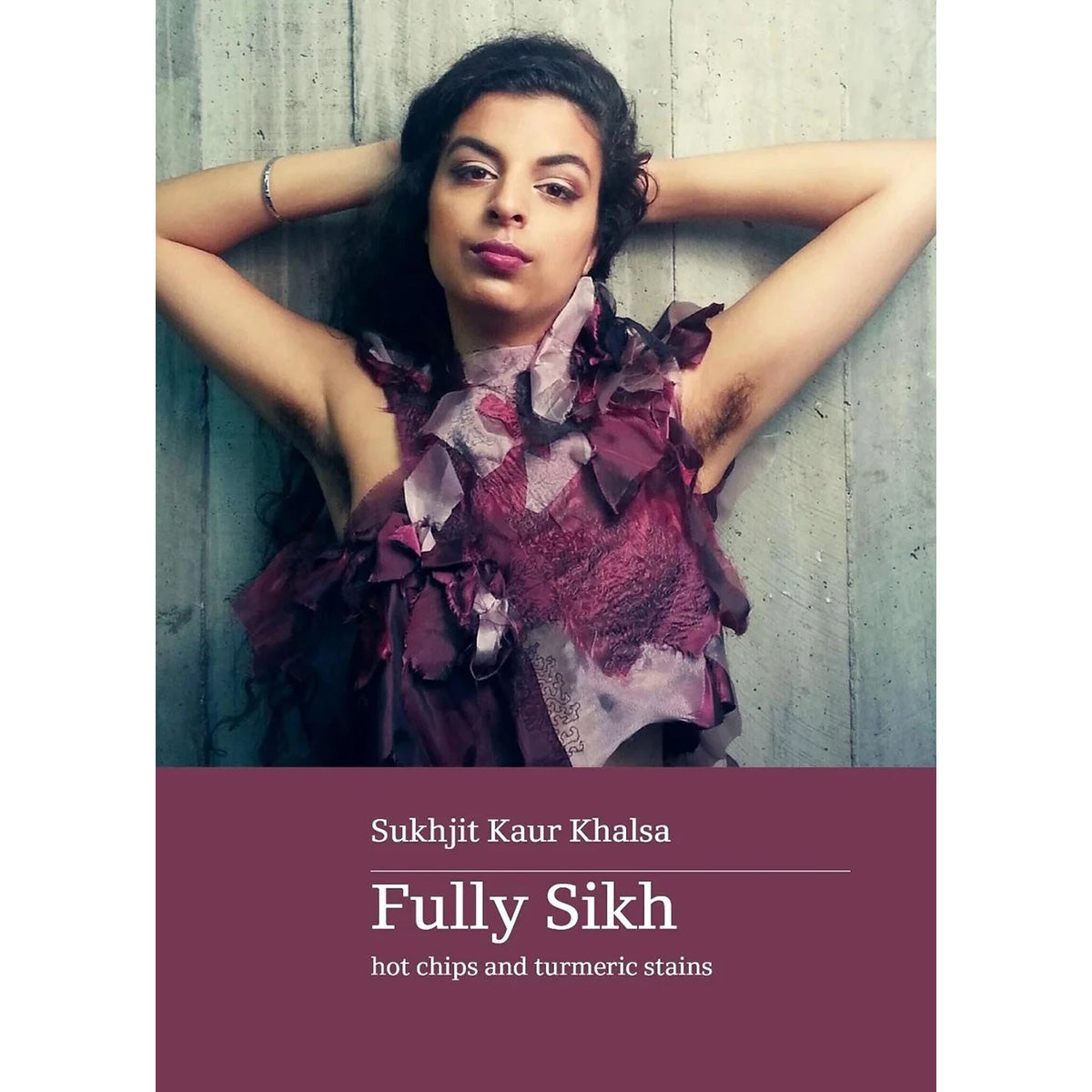 Fully Sikh hot chips and turmeric stains