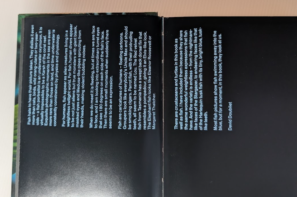 Fish Face: Portraits by David Doubilet - actual copy, photograph 8