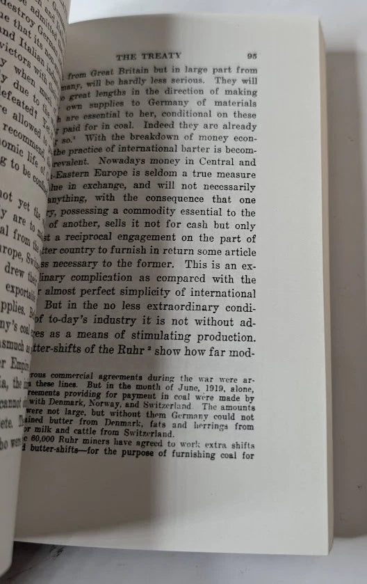 The Economic Consequences of the Peace, actual copy photo 8 of 8