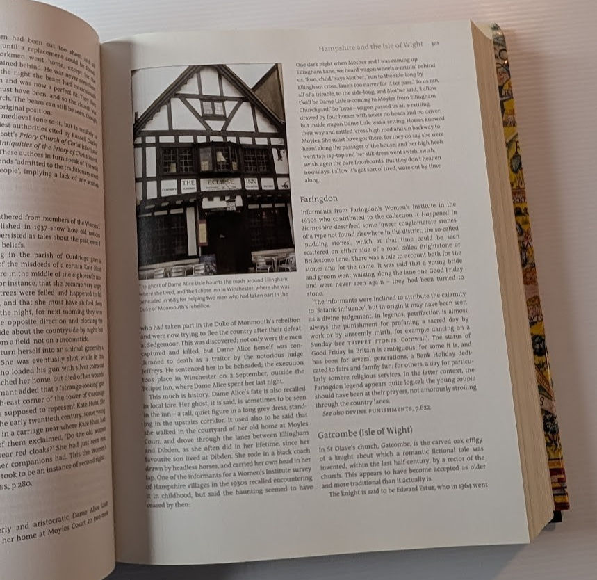 The Lore of the Land: A Guide to England's Legends - actual copy, photograph 8