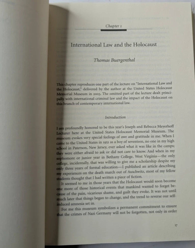 Holocaust Restitution: Perspectives on the Litigation and Its Legacy