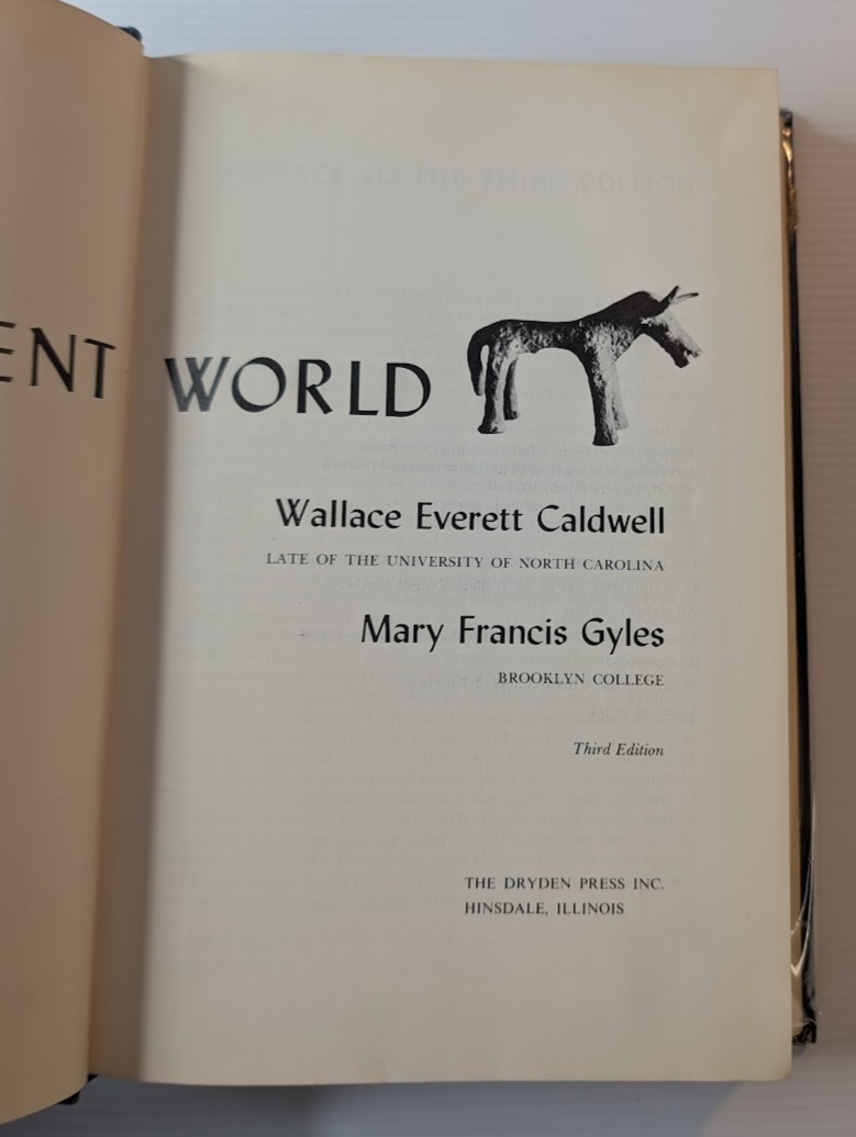 The Ancient World, Third Edition - actual copy, photograph 8