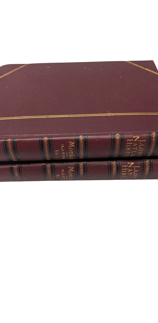 A Handbook to the Primates, Vols I & II, Forbes, 1896. Lloyds