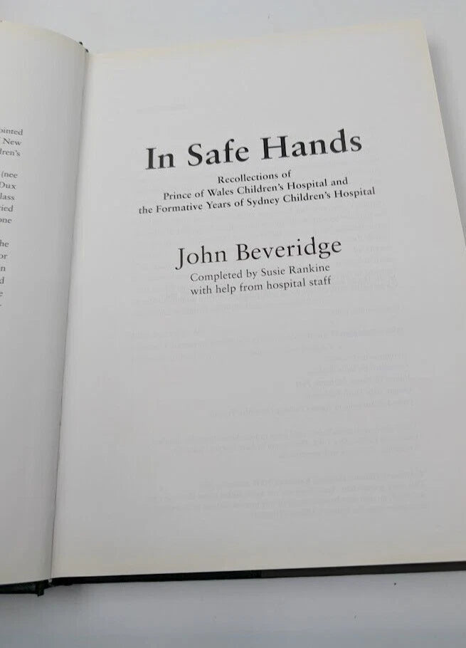 In Safe Hands by John Beveridge, Pearl Press photograph 8
