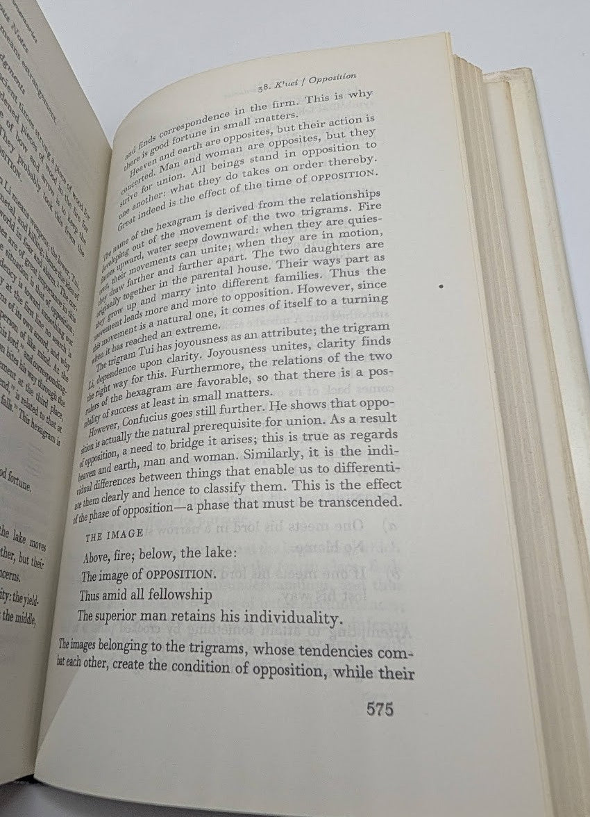 The I Ching or Book of Changes, 1968 illustrated hardcover, exact copy, photograph 8 of 8