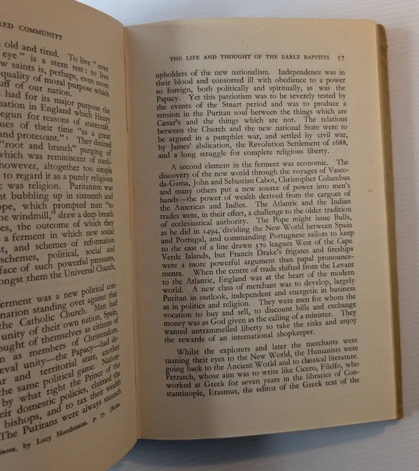 The Gathered Community by Robert C. Walton, interior pages