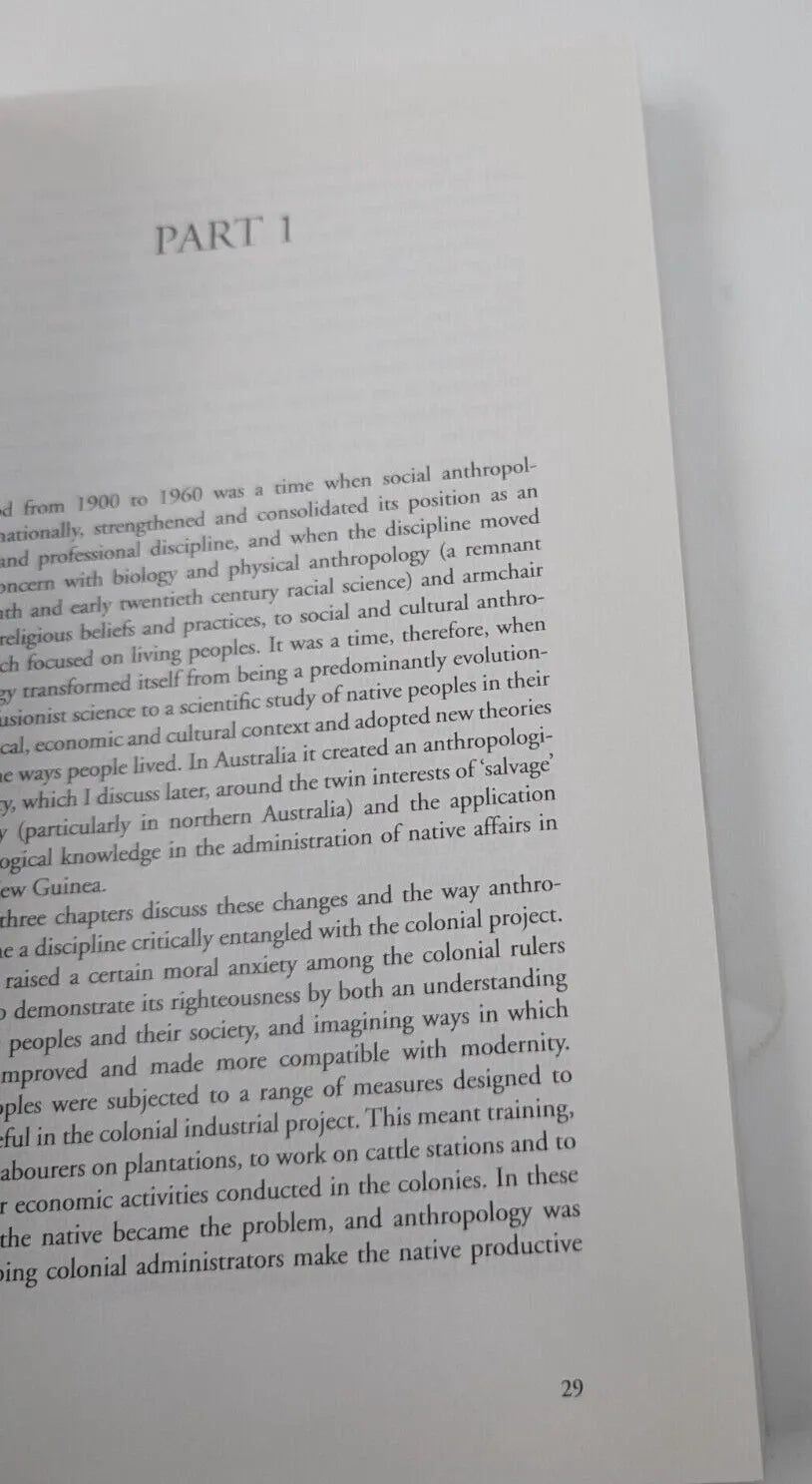 A Cautious Silence: The Politics of Australian Anthropology