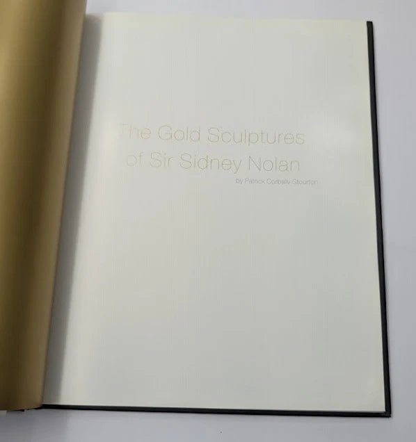 The Gold Sculptures of Sir Sidney Nolan: original copy photograph 7